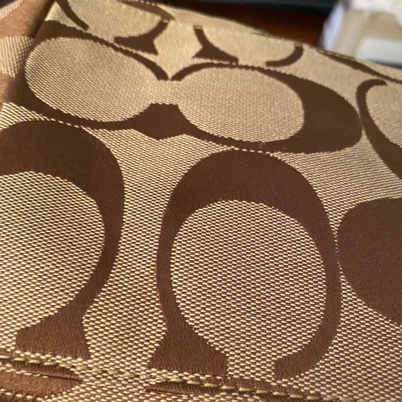 Coach Vintage Applique Signature Tote Bag - Picture 9 of 11